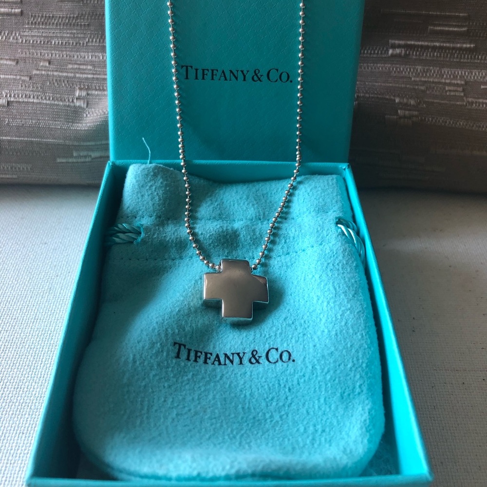 Tiffany & Co. Roman Cross Necklace